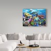 Trademark Fine Art Howard Robinson 'Reef Turtles' Canvas Art, 14x19 ALI23920-C1419GG